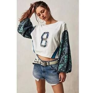 Free People Bali Daisy Nova Crafty Tee